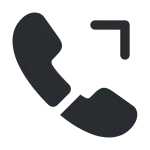 Call Outgoing SVG Icon